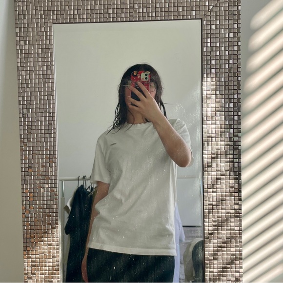 Vetements White Short Sleeve Tee with 'STAFF' Print - Picture 8 of 9